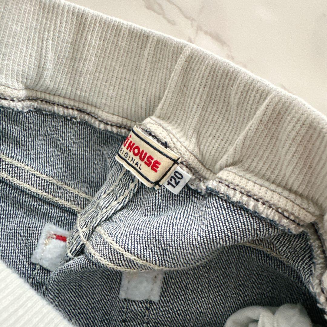 まりこさま専用ページミキハウス　デニムパンツ　120cm