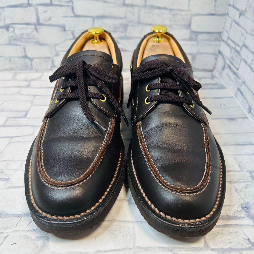 未使用級 Regal Walker 3アイレットモカ 604 ブラウン 25.5