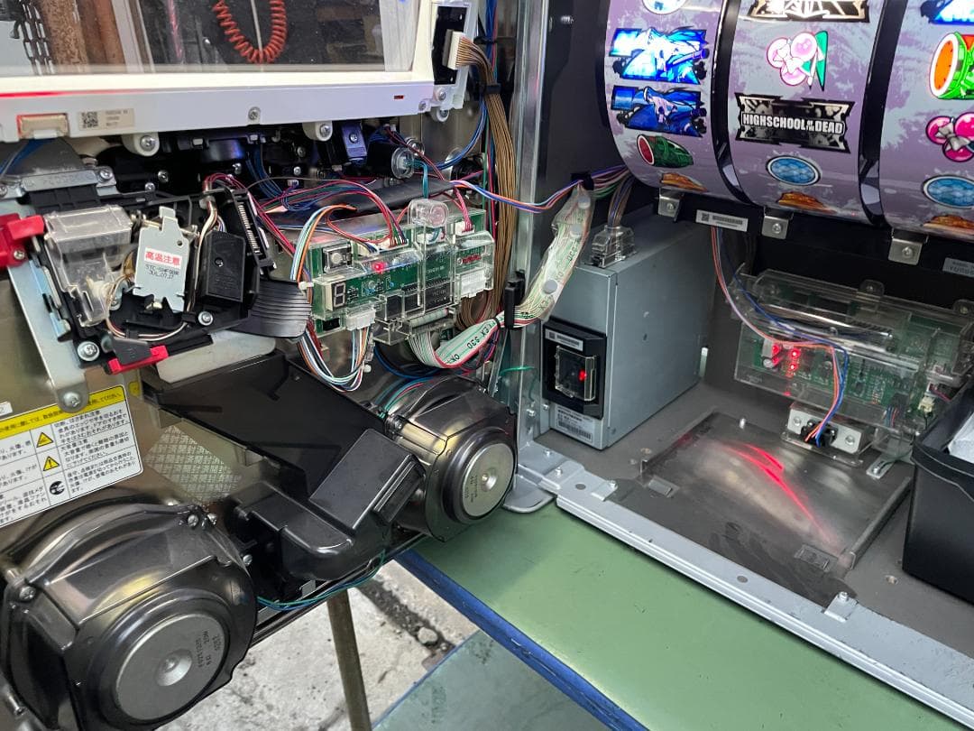 ★ パチスロ 実機 学園黙示録 HIGHSCHOOL OF THE DEAD