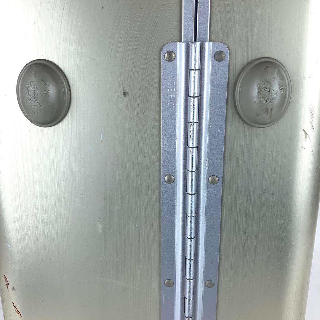 ◆ゼロハリバートン アルミ 2輪 物持ち込みサイズ ゴールド