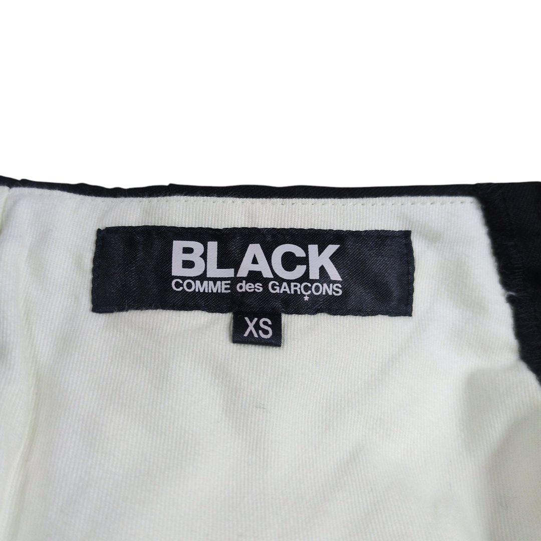 【美品】ブラックコムデギャルソン 裾ボタン 寅壱 ウールパンツ