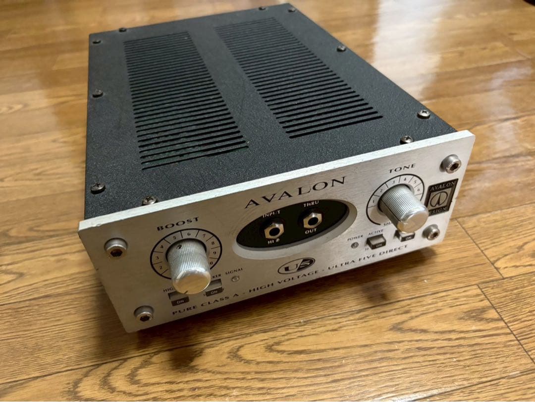 A*u様 AVALON DESIGN U5 プリアンプ ダイレクトボックス　ジャ
