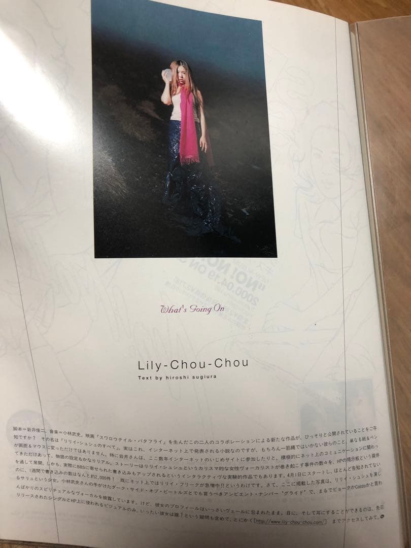 希少 リリイ・シュシュ シングル「グライド」「共鳴(空虚な石) 」B2ポスター