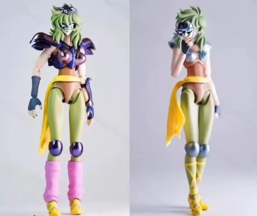 聖闘士聖衣神話サイズ　白銀聖闘士　蛇遣い星座　シャイナ　新規造形フェイス付き