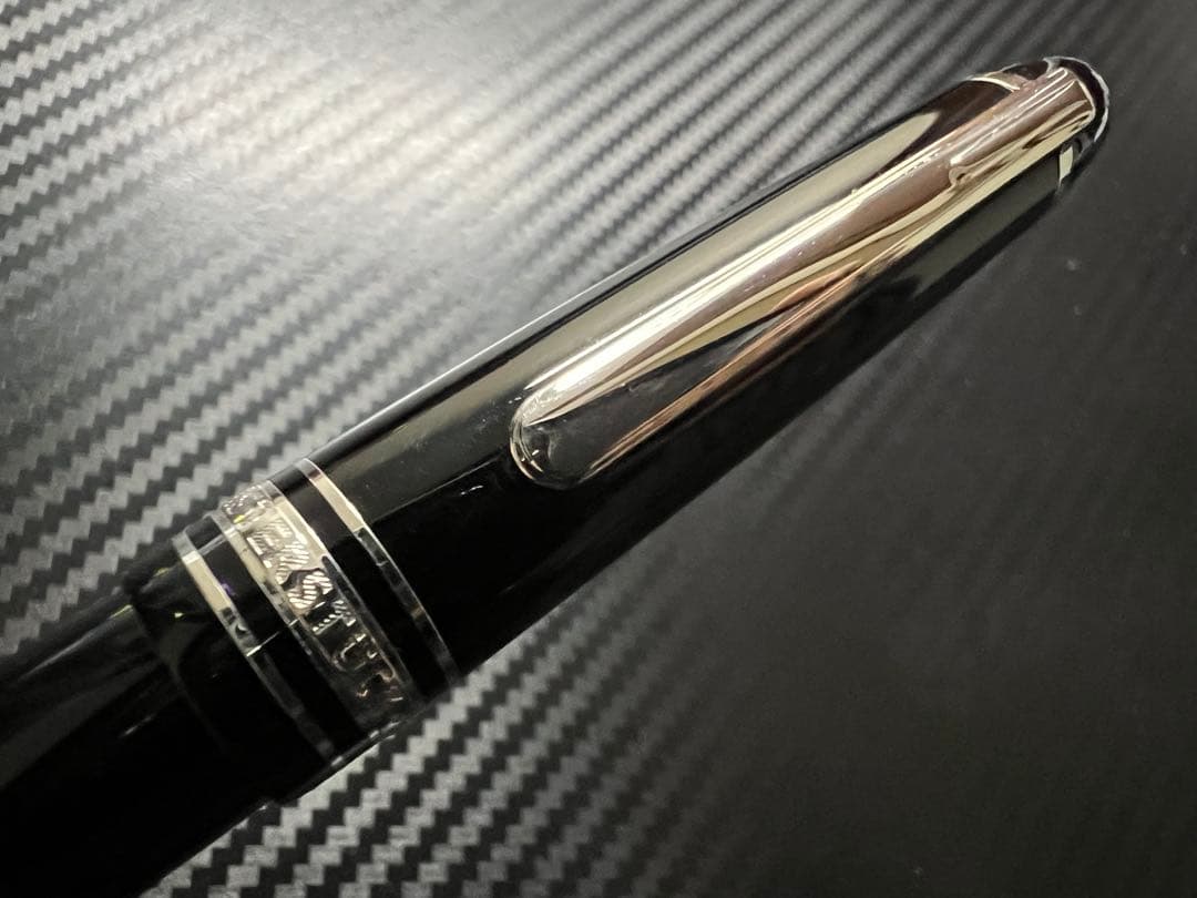 モンブラン マイスターシュテュック P145 万年筆 プラチナライン M 中字