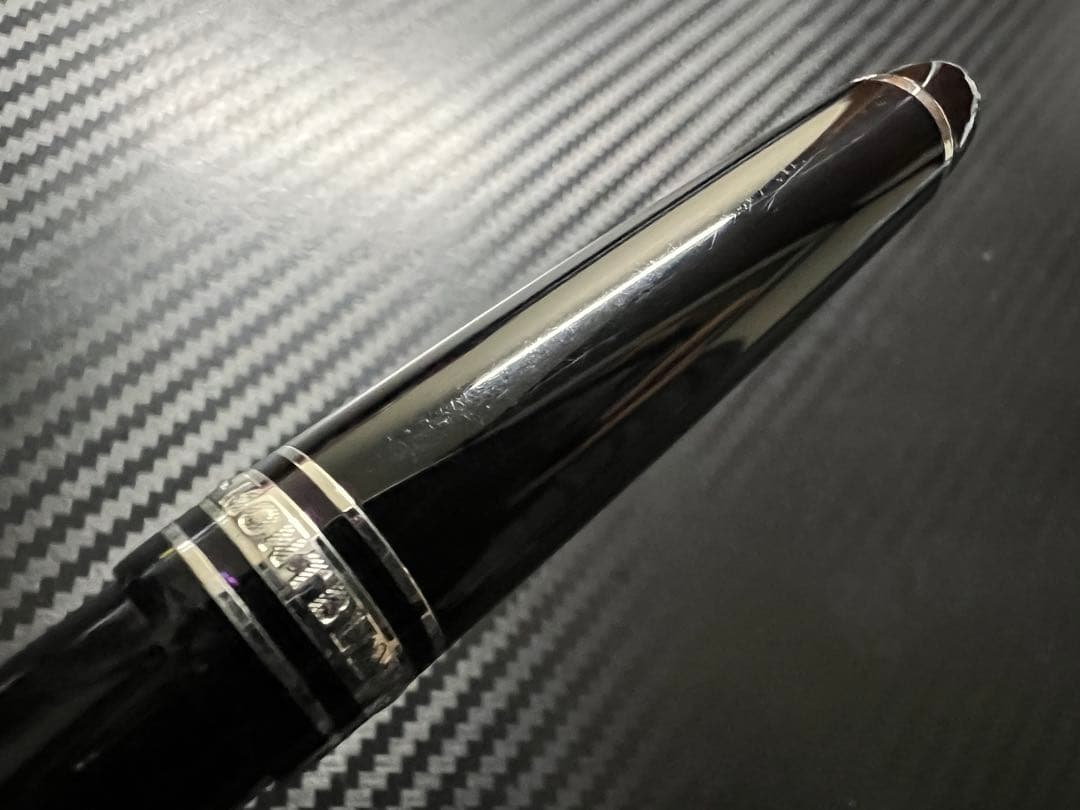 モンブラン マイスターシュテュック P145 万年筆 プラチナライン M 中字