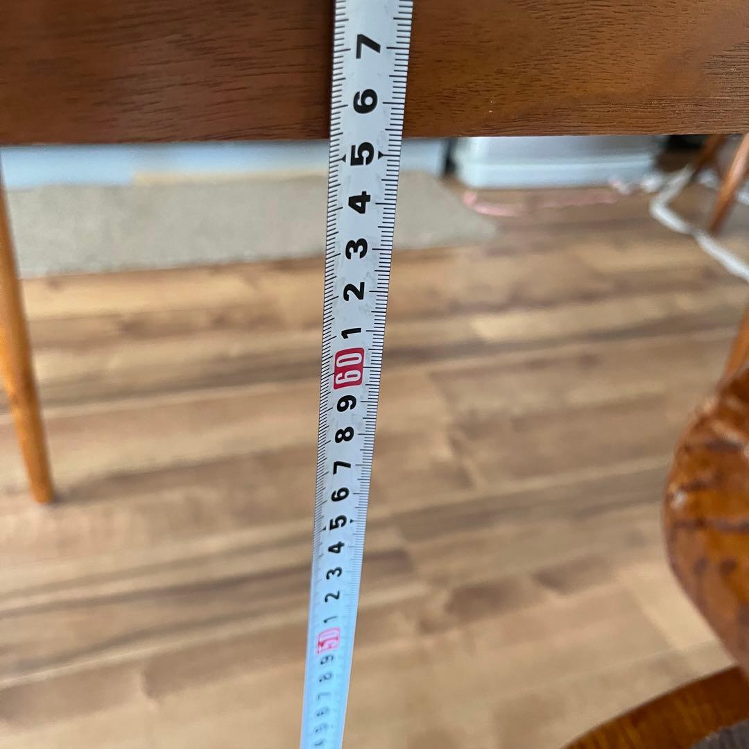 処分　木製ダイニングテーブル　ウニコ好き　北欧好き　120✖️80