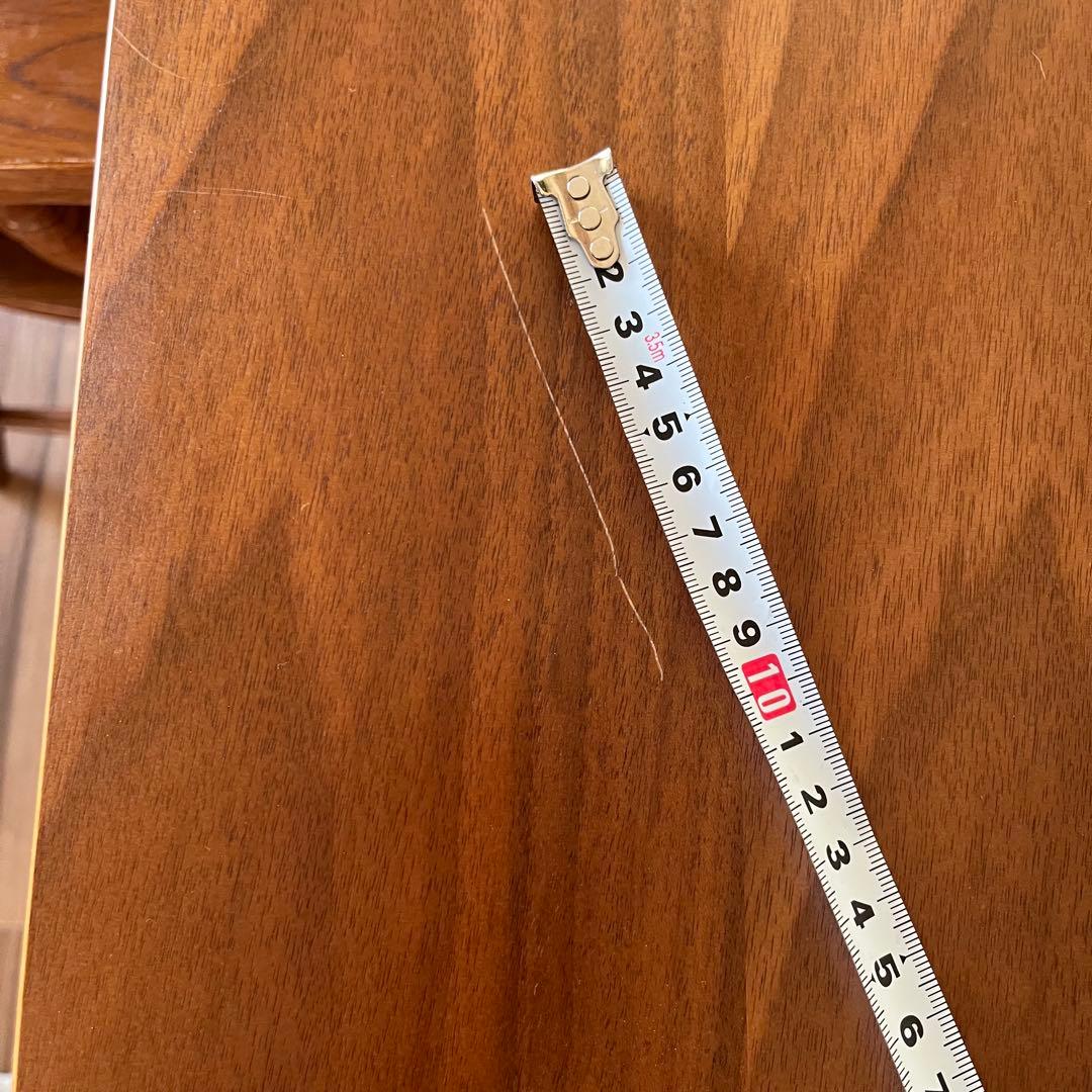 処分　木製ダイニングテーブル　ウニコ好き　北欧好き　120✖️80