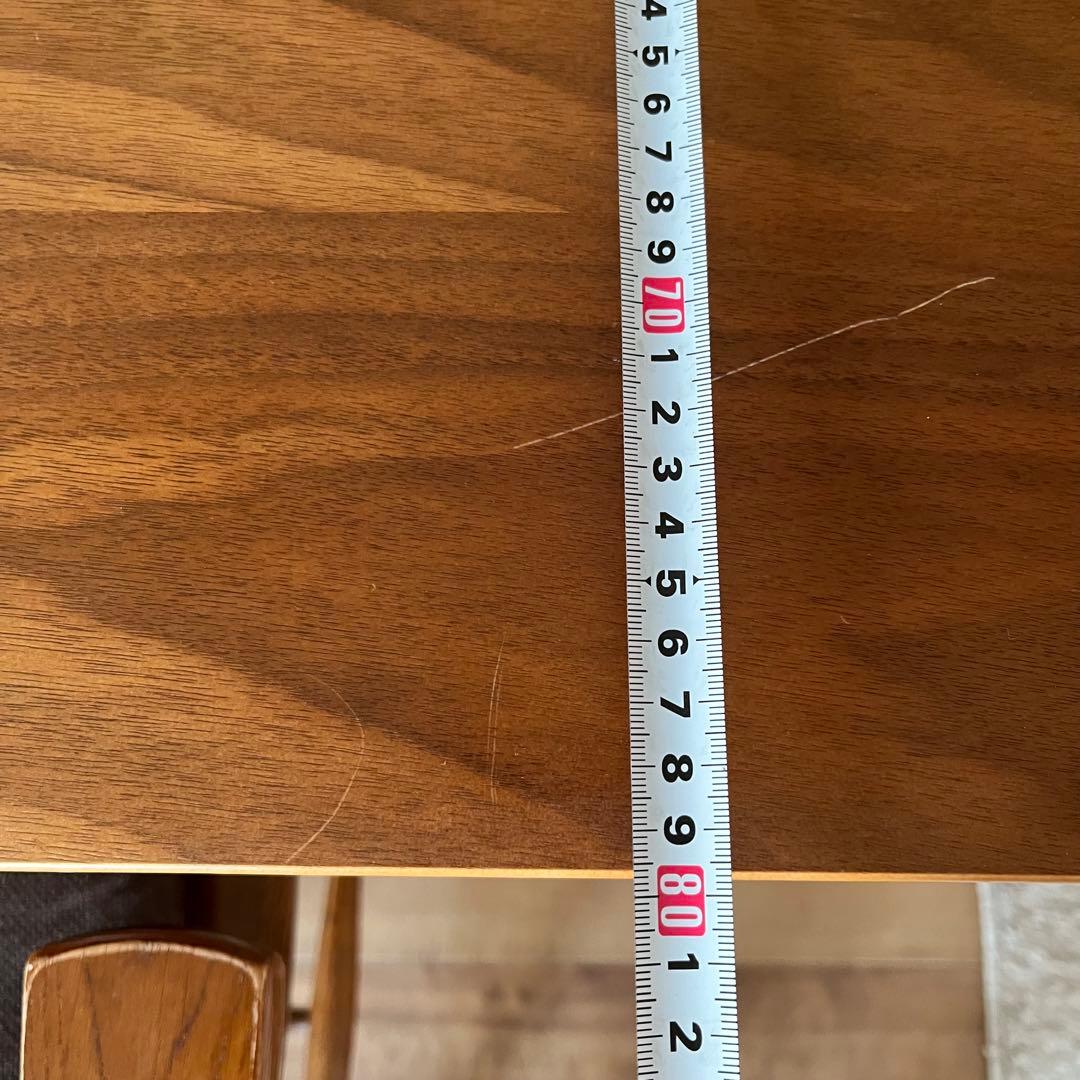 処分　木製ダイニングテーブル　ウニコ好き　北欧好き　120✖️80