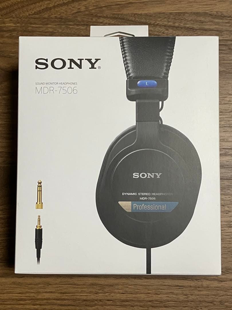 SONY MDR-7506 スタジオモニターヘッドフォン