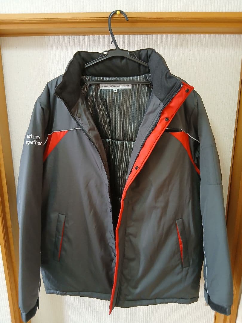 MITSUBISHI FUSO ジャンパー 2L ブラック/レッド カラー