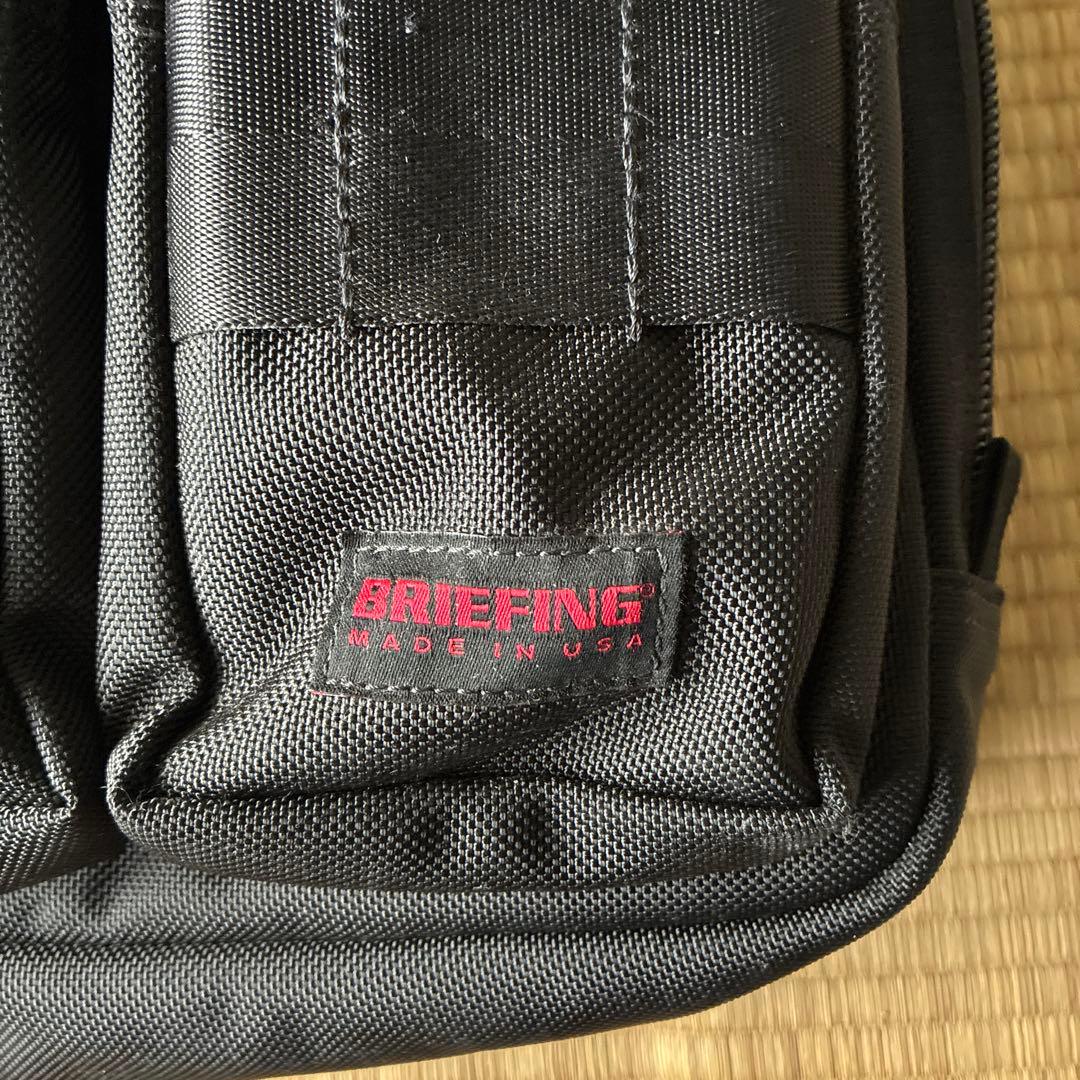 BRIEFING A4 LINER ブラック ブリーフィング 黒 ストラップ付