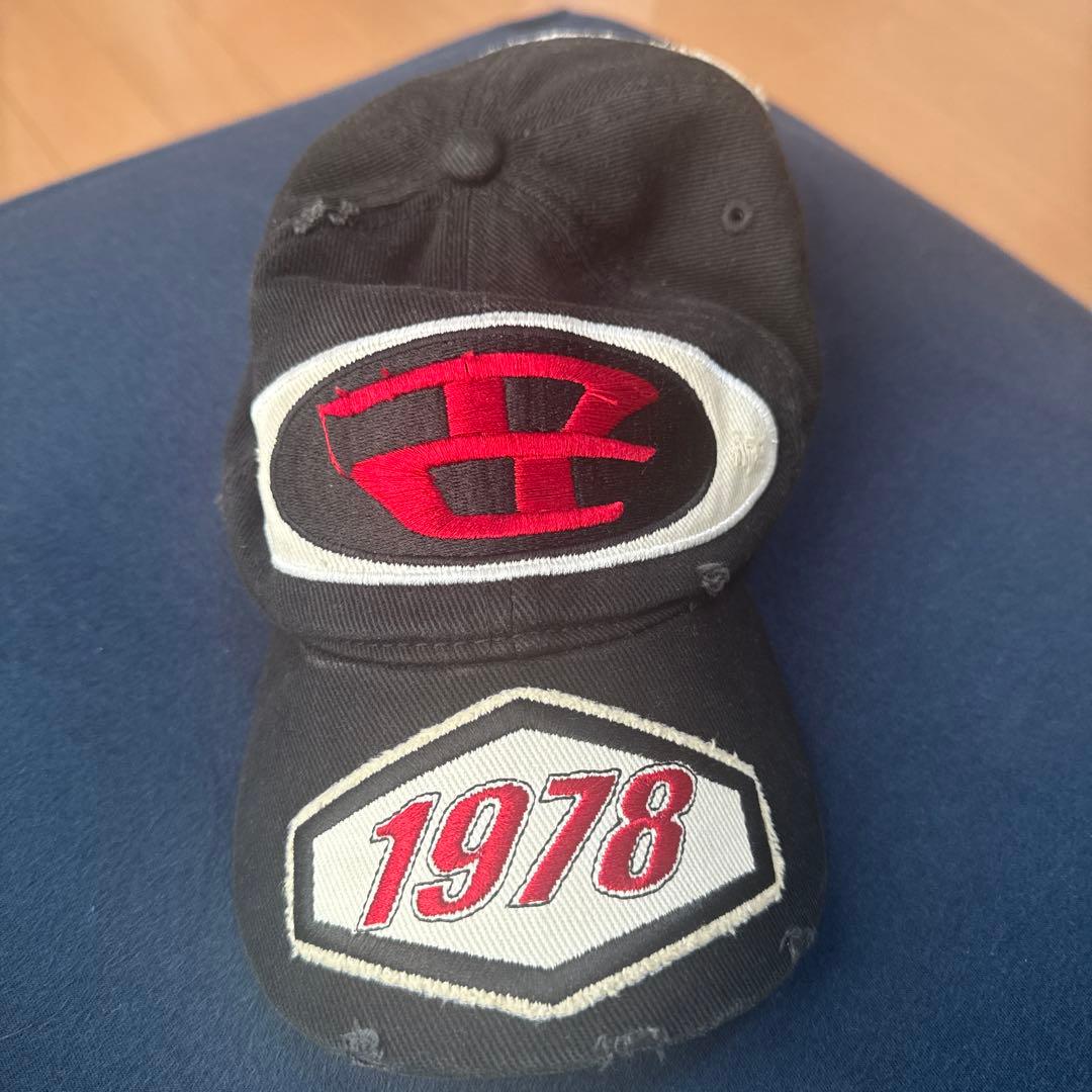 DIESEL 刺繍ロゴキャップ 1978年