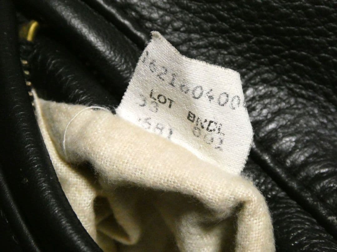 激レア！美品！ハイウェイマンタイプ！ショット681襟付トラッカージャケット38