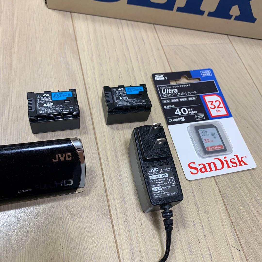 正規品JVC Everioエブリオ GZ-HM155上位モデル