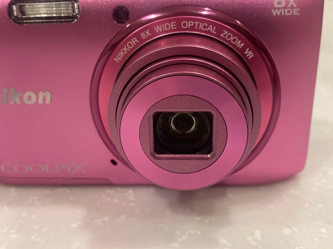 【美品】Nikon COOLPIX S3600 ピンク コンパクトデジタルカメラ