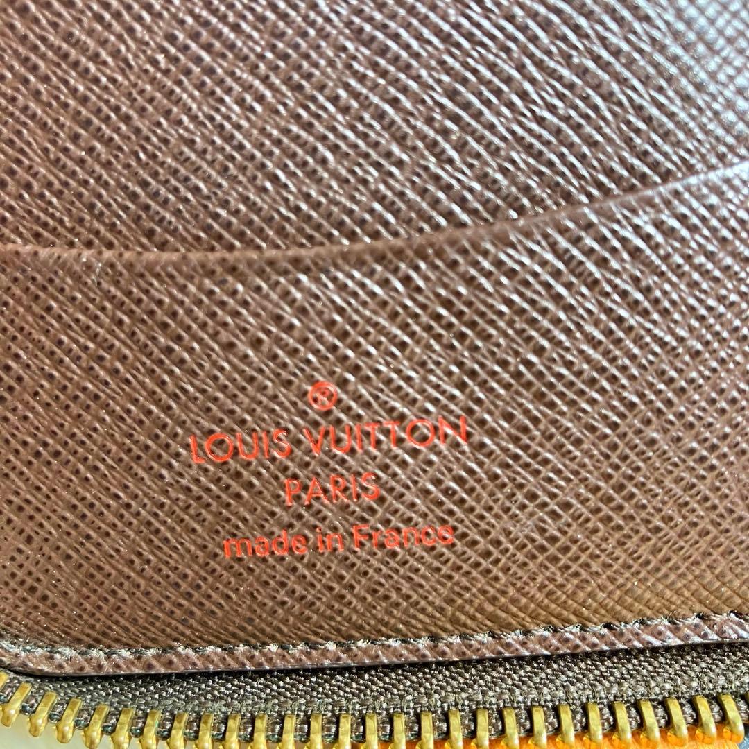 【美品】ルイヴィトン＊ダミエ ジッピー コンパクト N60028