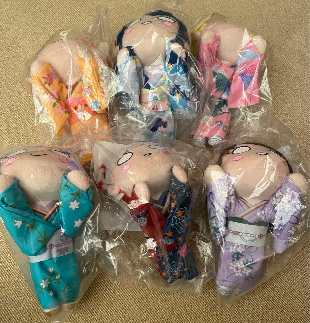 蓮ノ空 寝そべりぬいぐるみ 加賀友禅 コンプセット