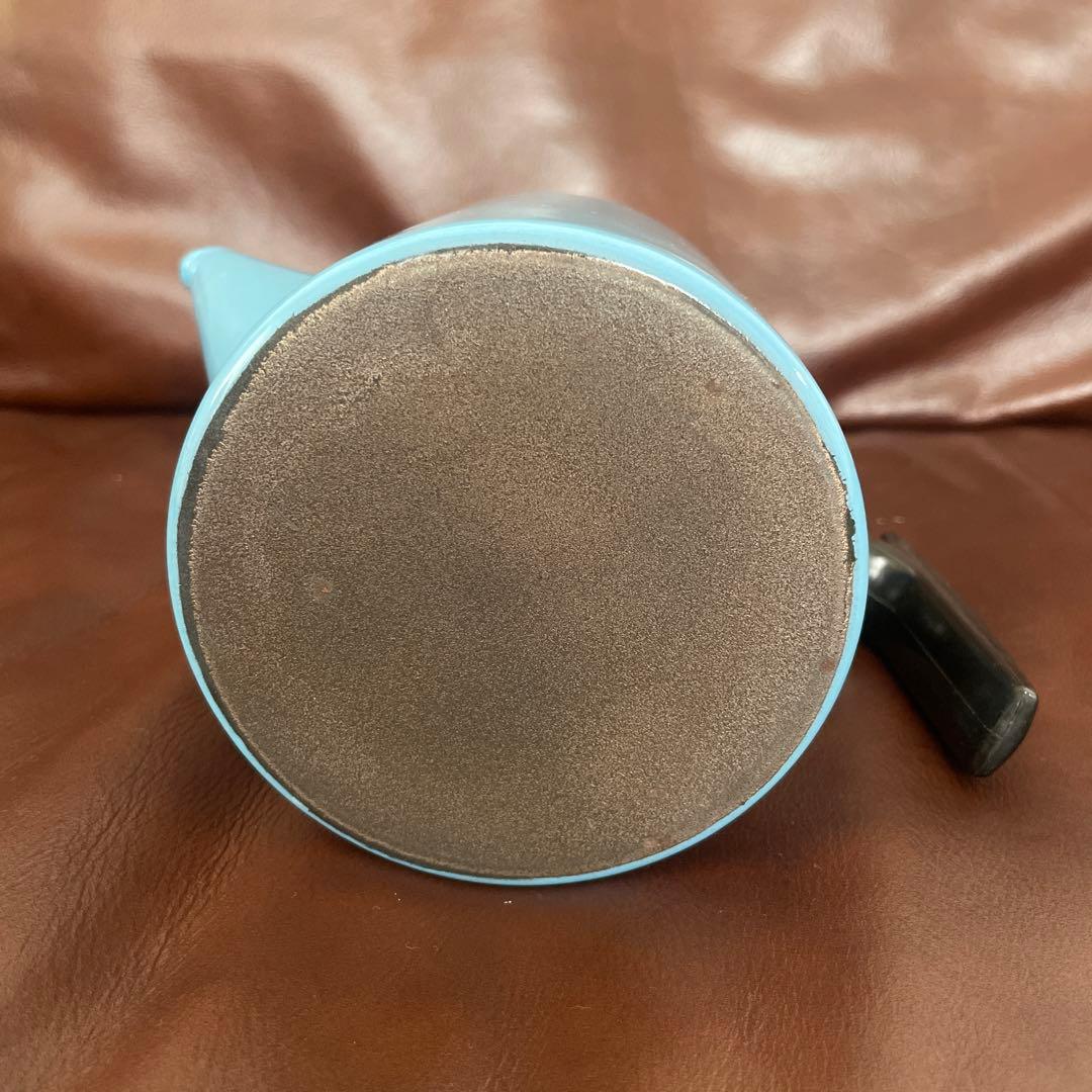 ヌルメスニエミ 水色 ポット ビンテージ アンティーク 北欧 かもめ食堂 ケトル