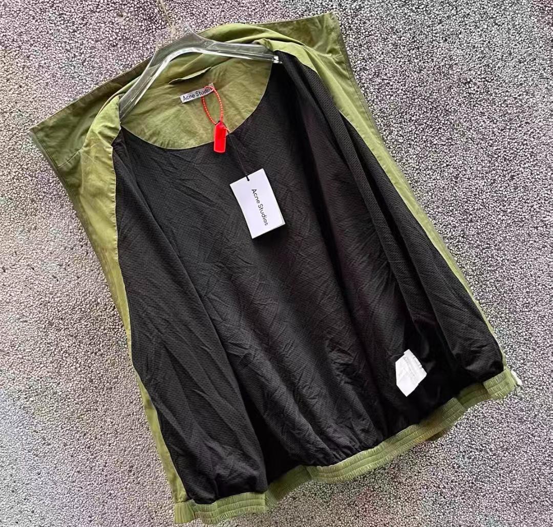 Acne Studios オリーブ ジップアップジャケット