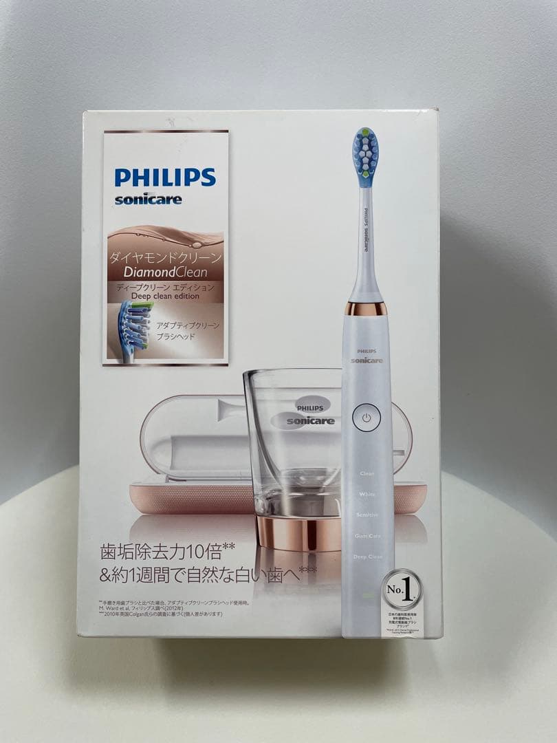フィリップス　ソニックケアーダイアモンドクリーン　特別セット　ローズゴールド