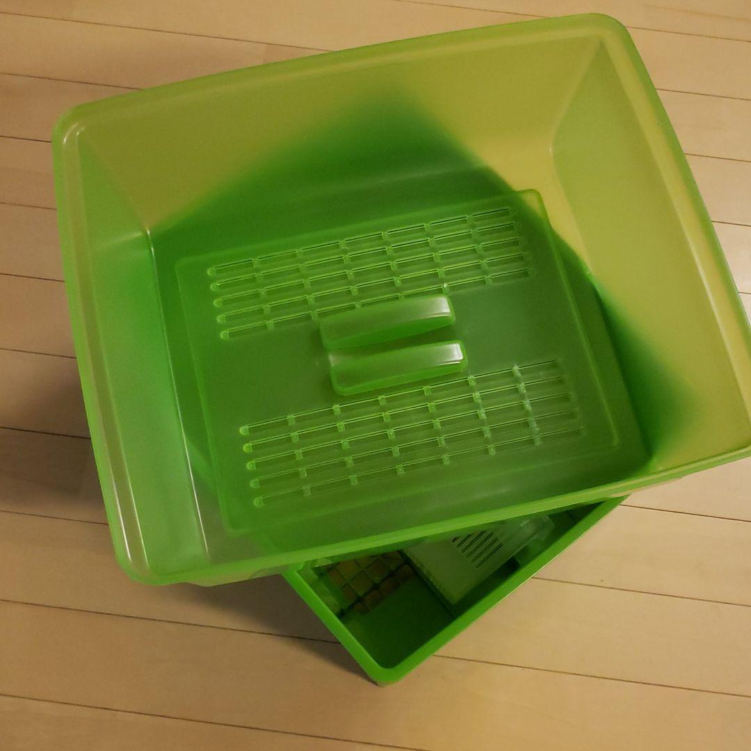 食器水切り　昭和レトロ