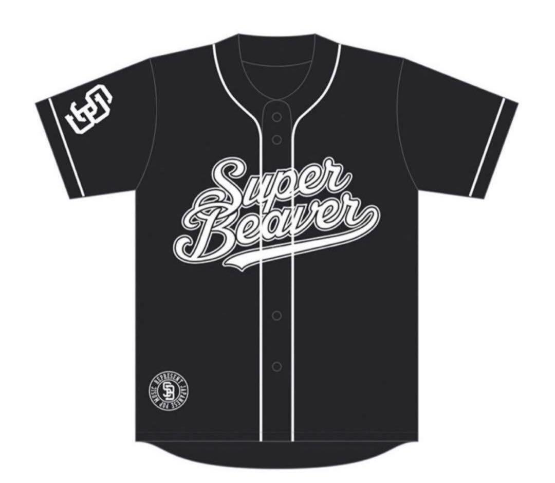 ト*ン様 SUPER BEAVER ベースボールシャツ ブラック XLサイズ