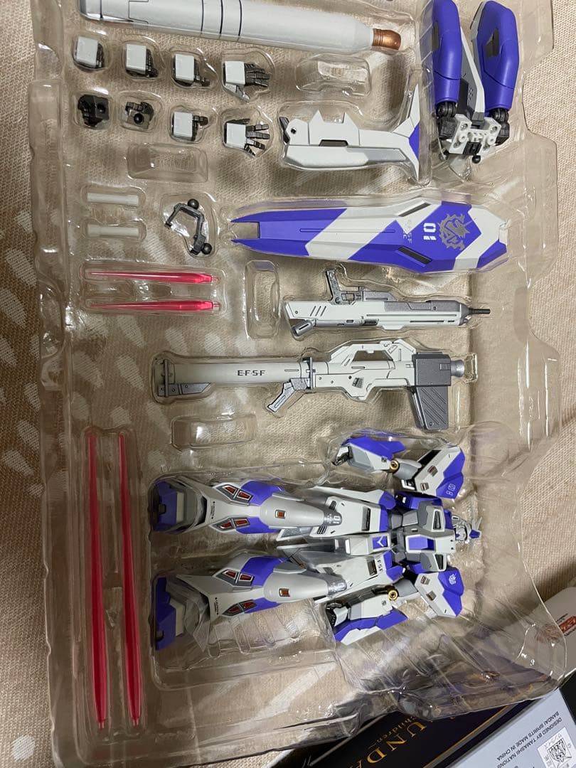 ロボット魂　Hi νガンダム　ナイチンゲール　ハイパーメガバズーカランチャー