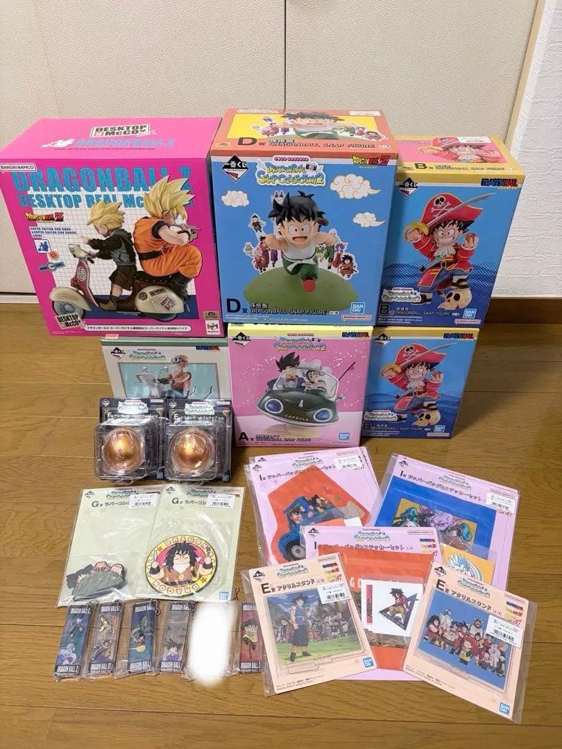 【セット商品】ドラゴンボール一番くじ snapコレクション2 A・B・C・D賞