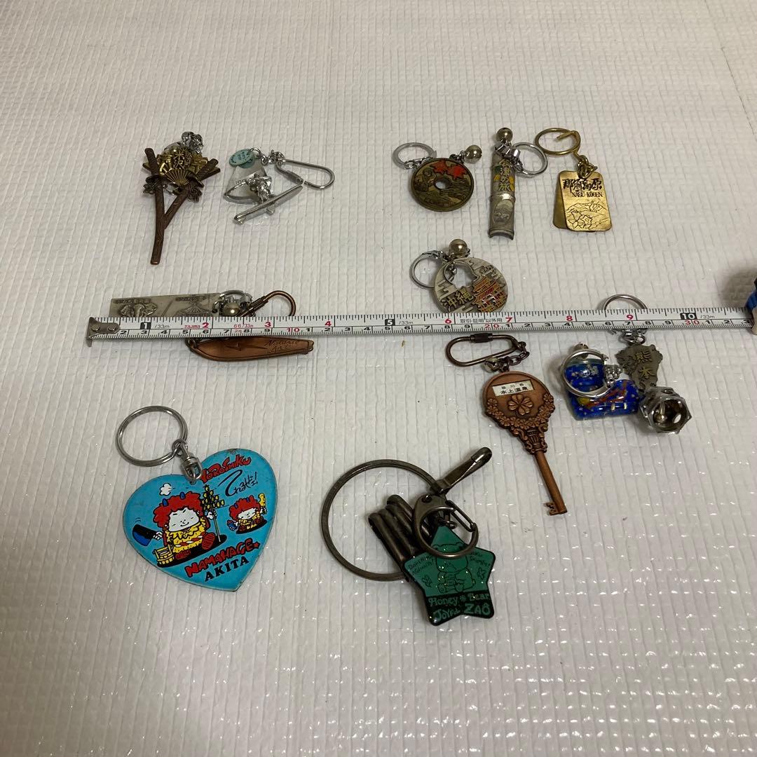 昭和レトロ ご当地キーホルダー まとめ売り 観光地 ヴィンテージ 秋田 沖縄 他