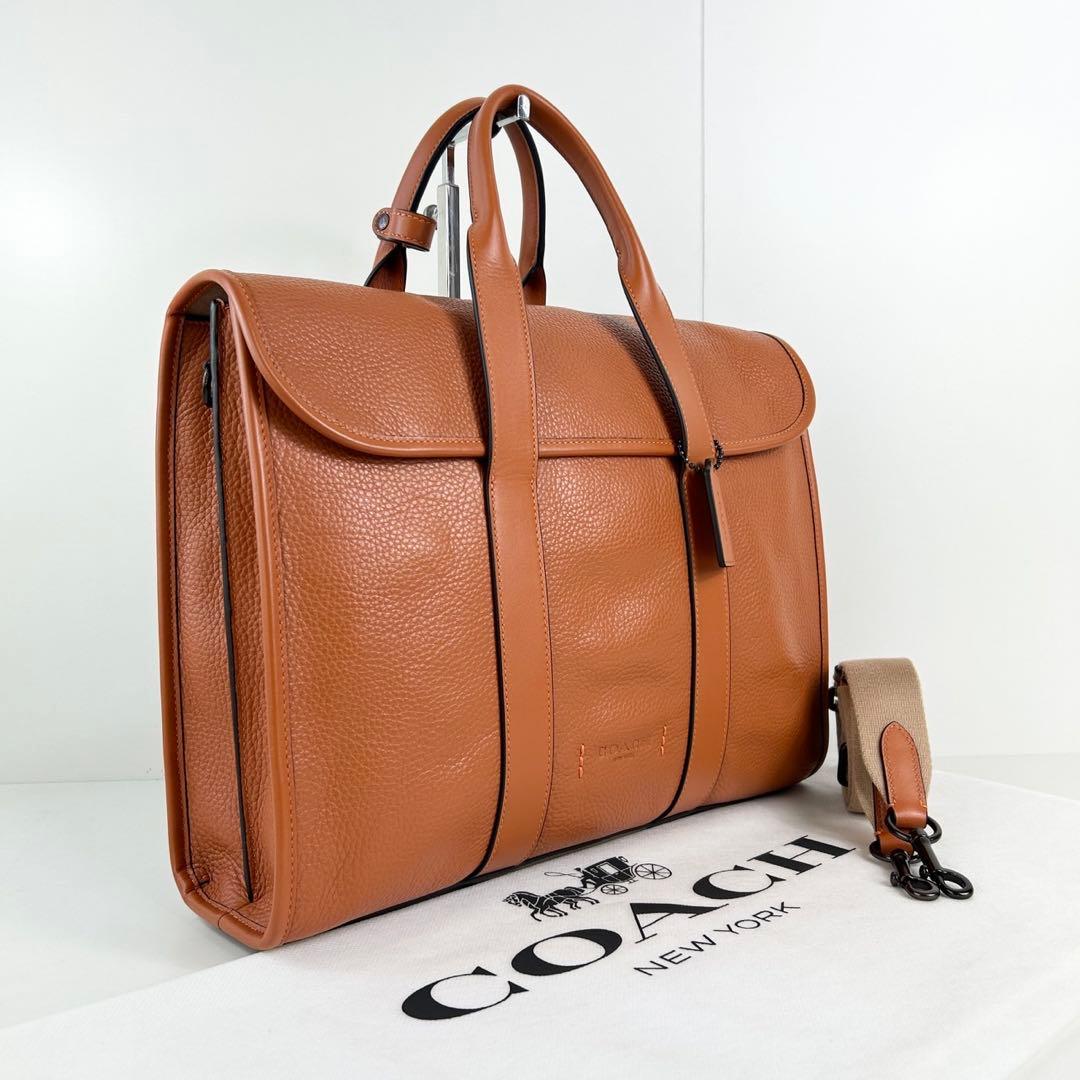 ✅【美品】定価9.3万　メンテ済み　コーチ　ビジネスバッグ　COACH ゴッサム