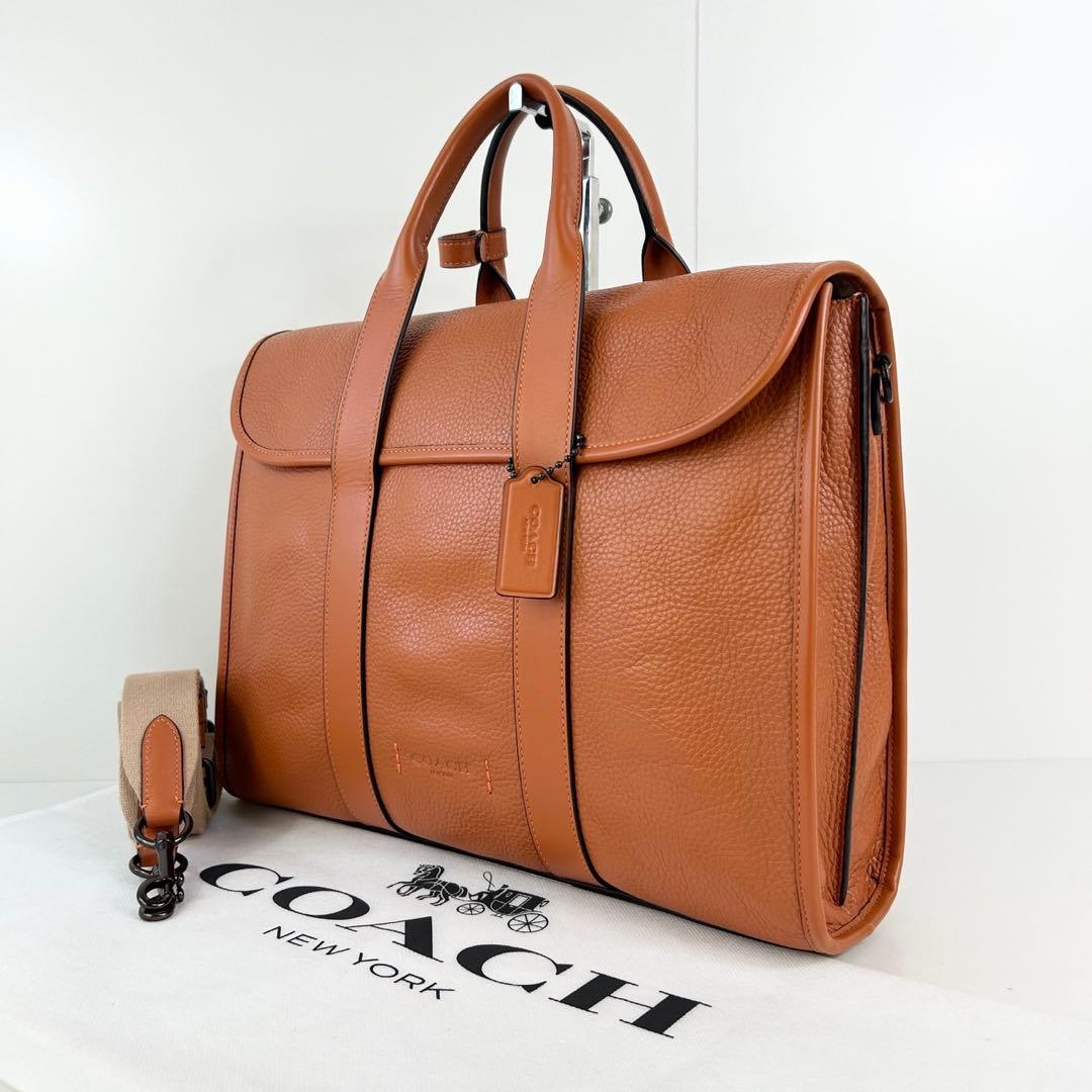 ✅【美品】定価9.3万　メンテ済み　コーチ　ビジネスバッグ　COACH ゴッサム