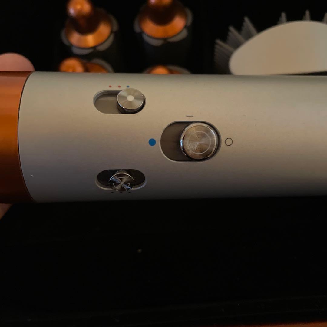 Dyson Airwrap シルバー オレンジ 収納ケース付き