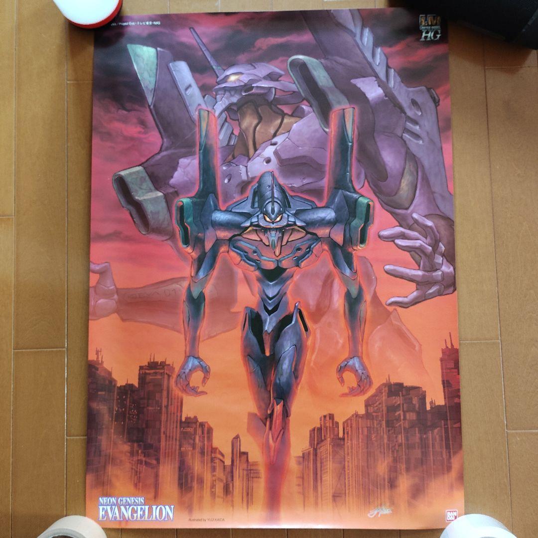 【非売品】新世紀エヴァンゲリオン LMHG プラモデル ポスター６枚セット