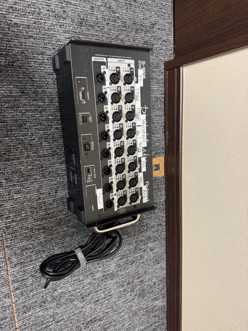 Roland M200iデジタルミキサーケース