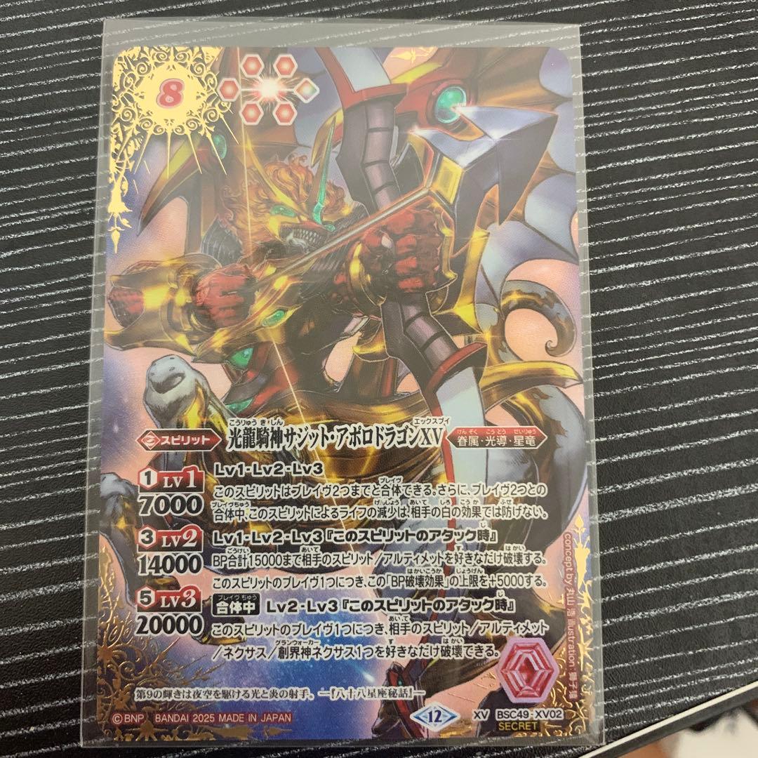 光龍騎神サジット・アポロドラゴンXV SEC