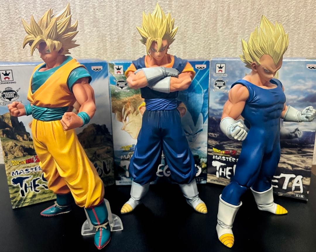 【美品・箱有】ドラゴンボール MSP ベジット 孫悟空 ベジータ 3体セット
