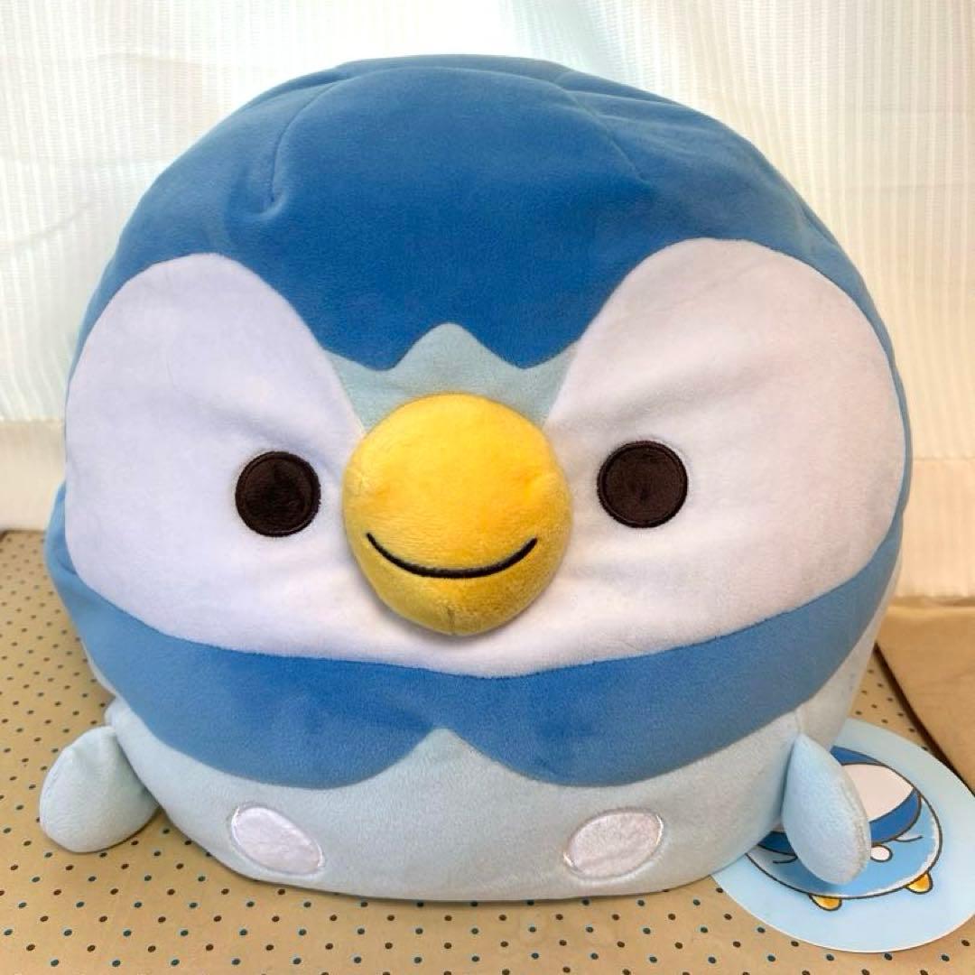 おっきいぬいぐるみビーズクッション むぎゅっとポッチャマ ぬいぐるみ