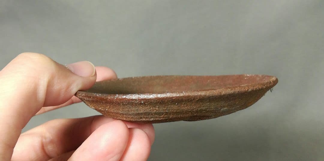古い　素焼　豆皿　7枚