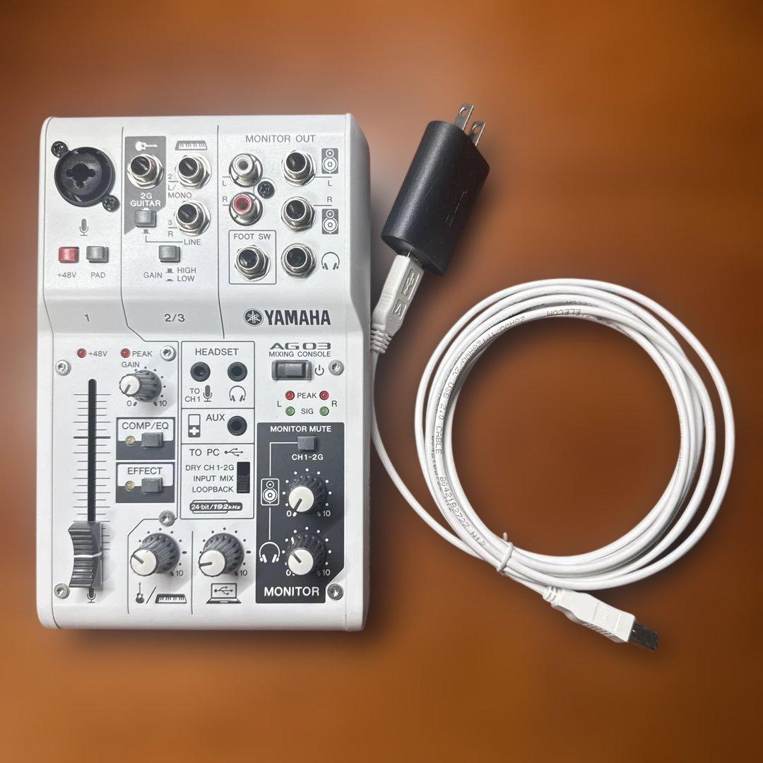オーディオインターフェース YAMAHA AG03