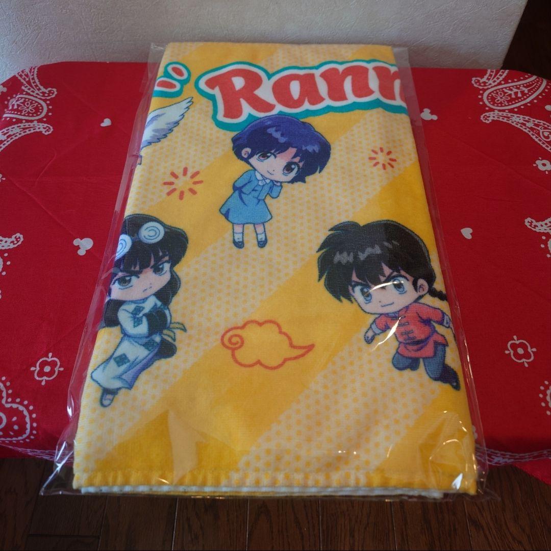 らんま フェイスタオル(ミニキャラ&らんま&あかね&シャンプーvev)