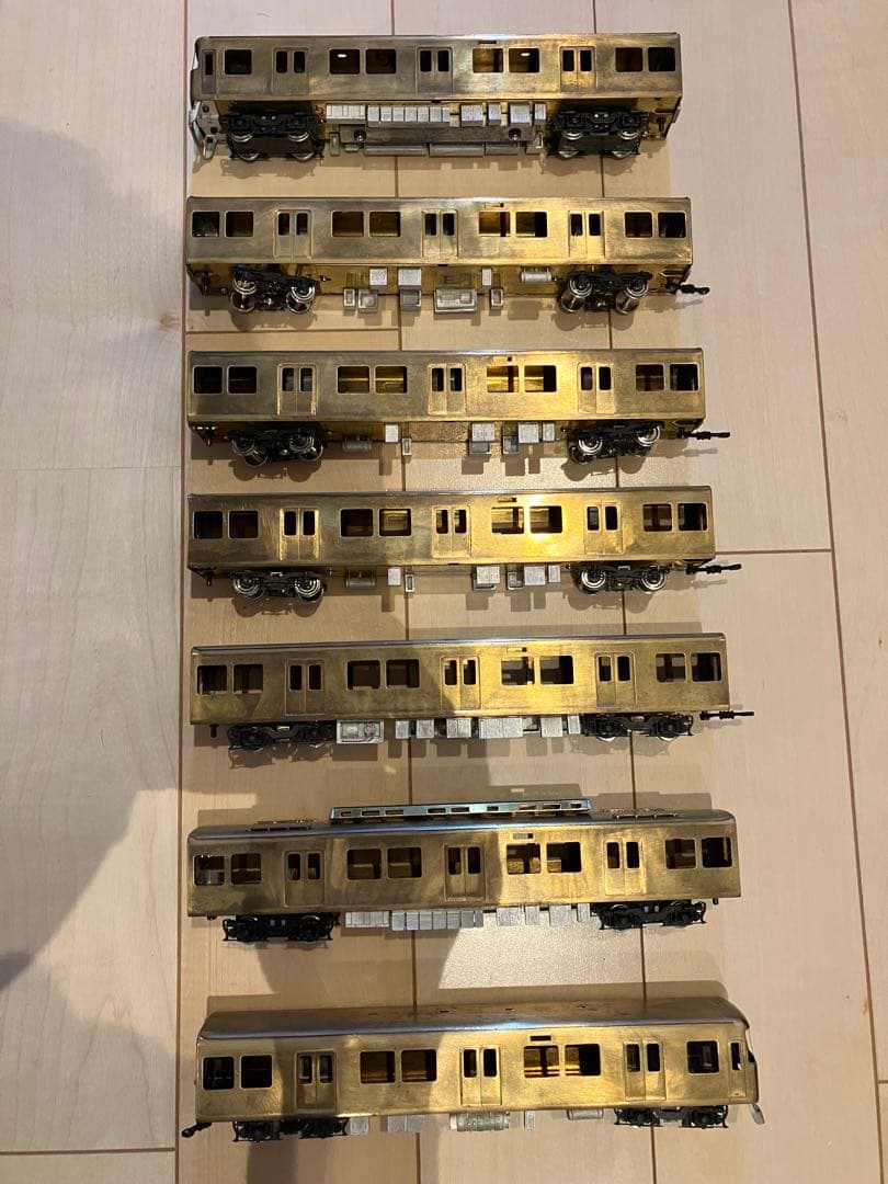 フェニックス　京阪6000系　HOゲージ　真鍮製鉄道模型　7両セット　組立済