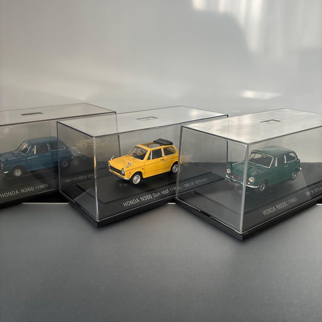 エブロ　EBBRO HONDA N360/N600E ミニカー 3台セット