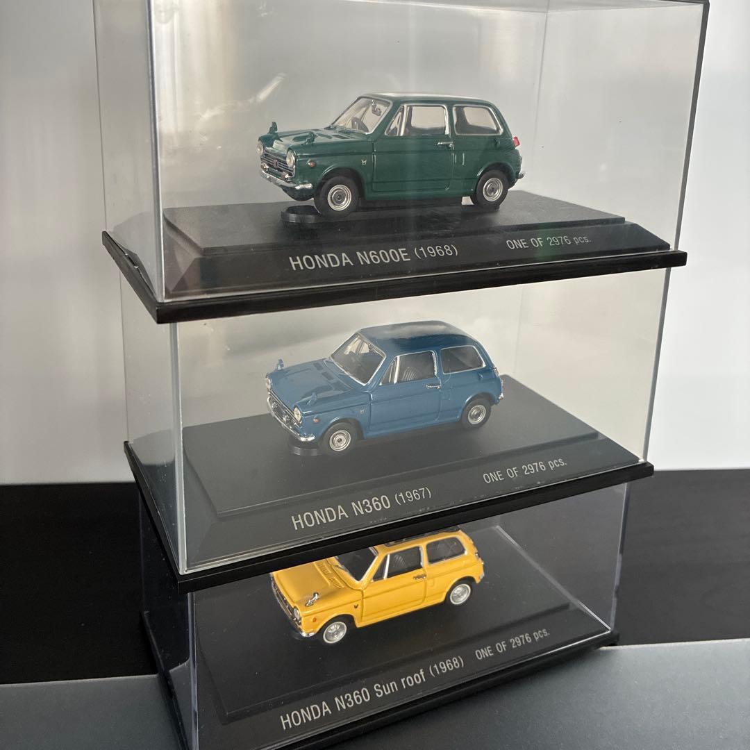 エブロ　EBBRO HONDA N360/N600E ミニカー 3台セット