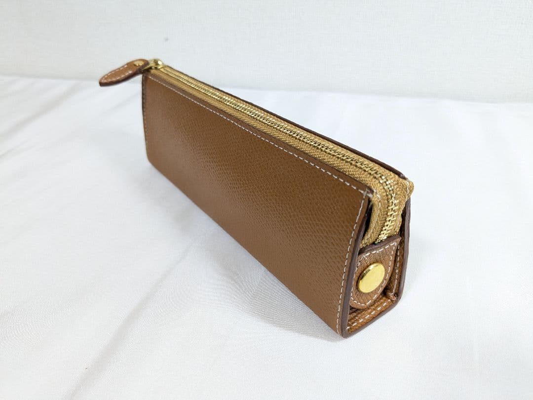 【新品未使用】 土屋鞄製造所 ペンケース ブラウン