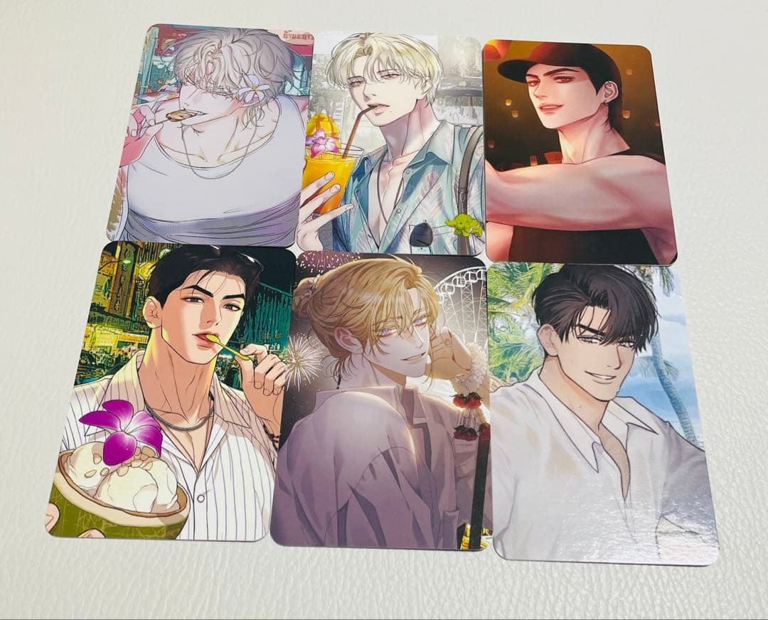 韓国 BL BOOMTOON TH トレカ 鬼夜曲 ディア.00 バックライト