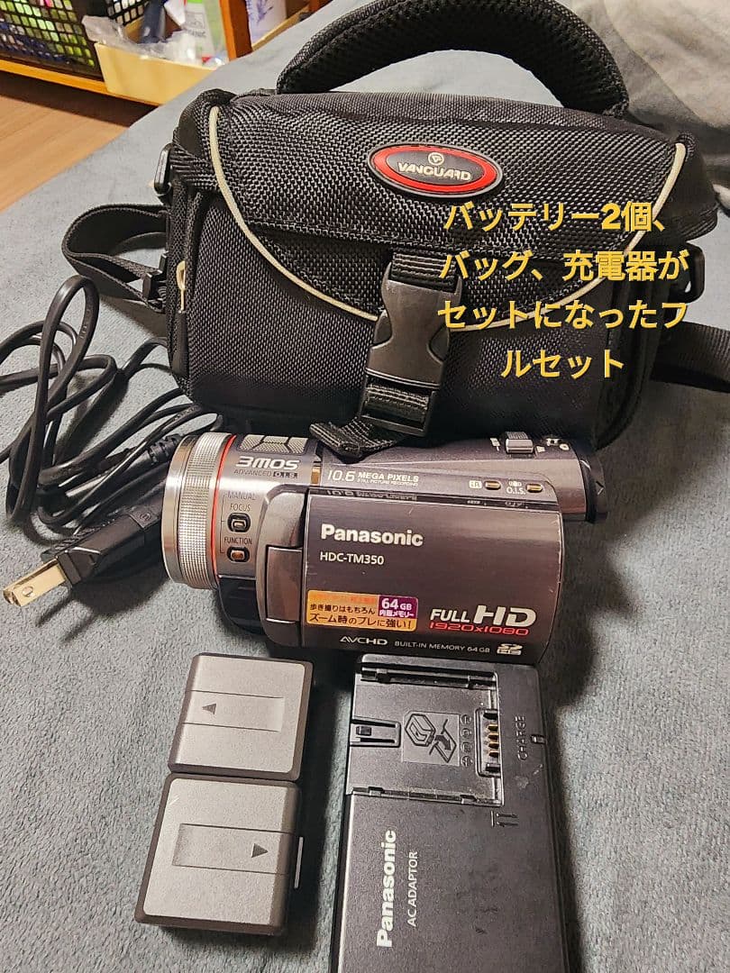 s*a様 Panasonic HDC-TM350 ビデオカメラ 本体