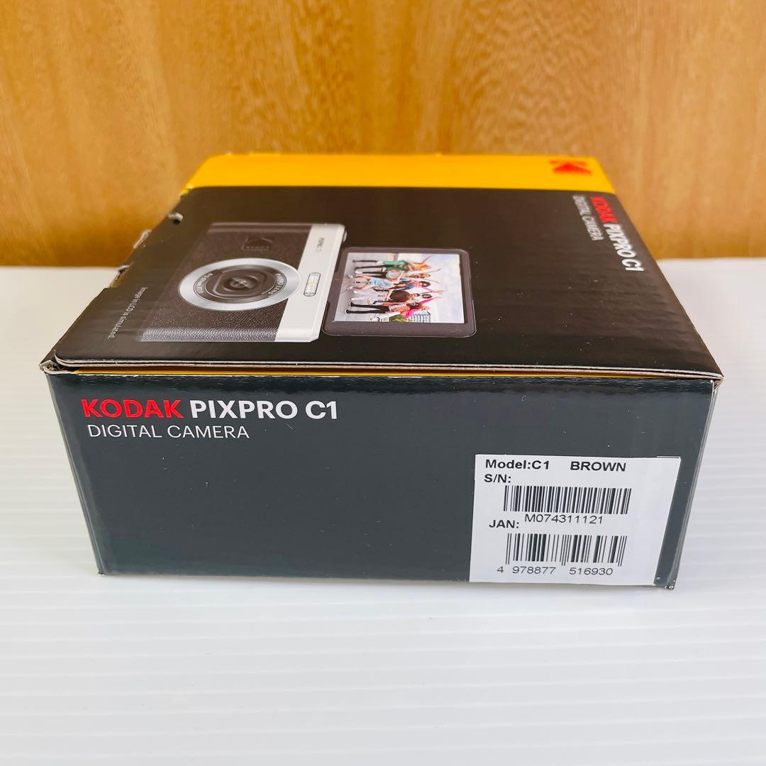 新品未開封 KODAK PIXPRO C1 ブラウン デジタルカメラ