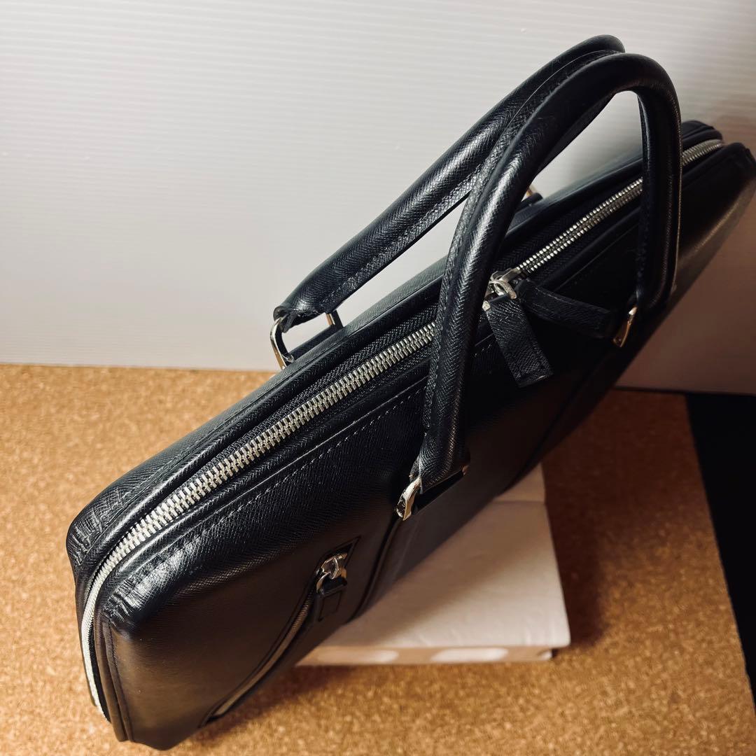 美品PORTERアベニューブリーフケース／ビジネスバッグ吉田カバン／牛革