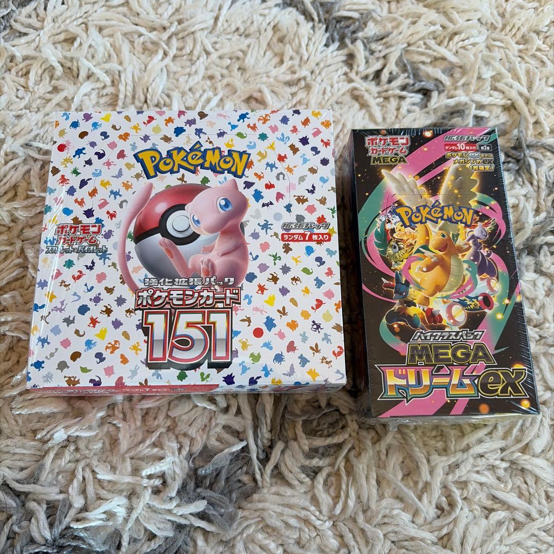 メガドリームex ポケモンカード151 シュリンク付き　未開封